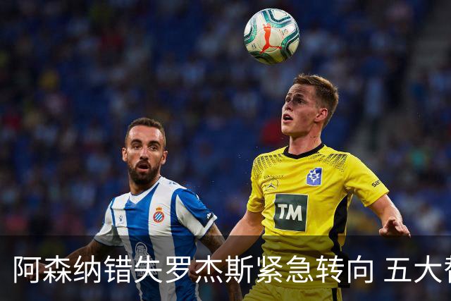 阿森纳错失罗杰斯紧急转向 五大替代方案中两人已备足1亿筹码